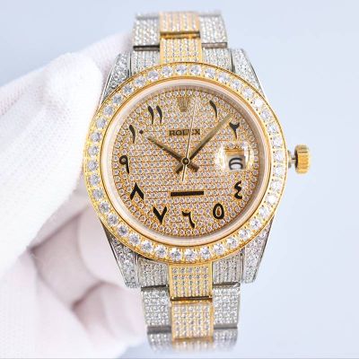 ROLEX 8215 Imported Chips Stars Version Gold 42MM Watch